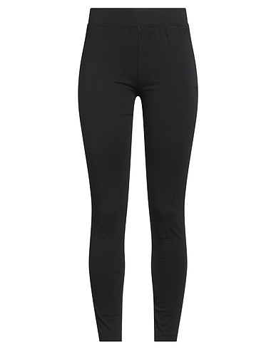 DIADORA Leggings Black 95% Cotton, 5% Elastane