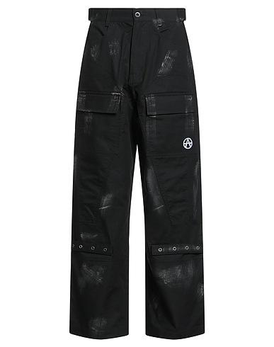ACUPUNCTURE Casual trouser Black 100% Cotton