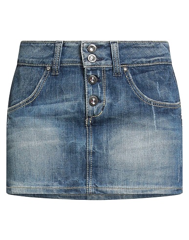 LIU •JO Denim skirt 90% Cotton, 10% Elastomultiester