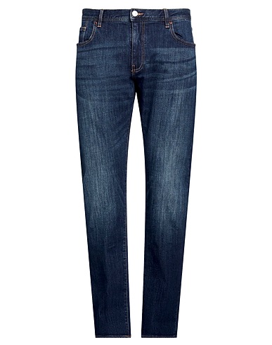ARMANI EXCHANGE Denim trousers Blue 99% Cotton, 1% Elastane