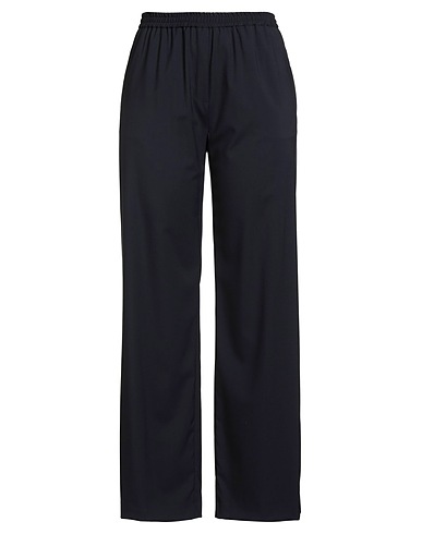 MAX MARA Casual pants Midnight blue 100% Virgin Wool