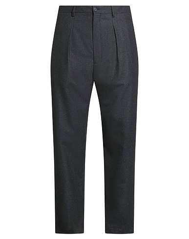 GIORGIO ARMANI Casual pants Charcoal 82% Virgin Wool, 14% Polyester, 4% Elastane