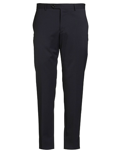 MOORER Casual pants Midnight blue 96% Virgin Wool, 4% Elastane