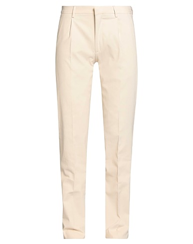 MOORER Casual trouser Cream 93% Cotton, 6% Wool, 1% Elastane