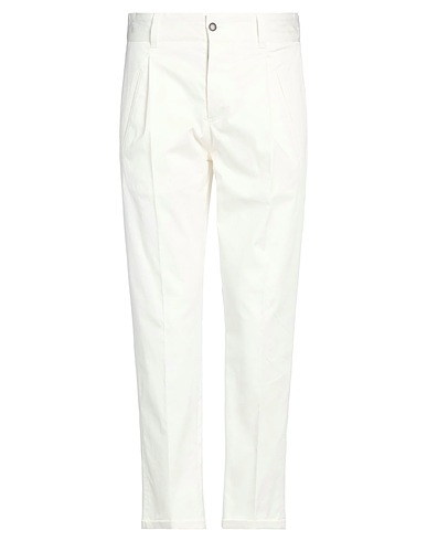 PT Torino Pantalon AVORIO 98% Coton, 2% Élasthanne