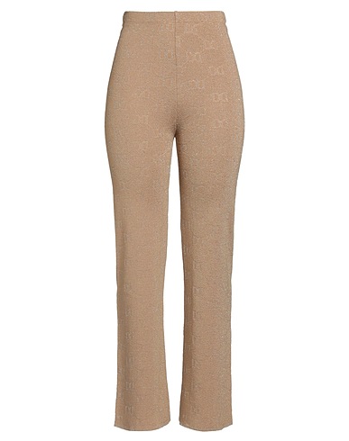 DANIELA DREI Casual pants Camel 54% Viscose, 23% Polyamide, 23% Polyester
