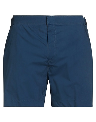 ORLEBAR BROWN Shorts & Bermuda Navy blue 73% Cotton, 22% Polyamide, 5% Elastane