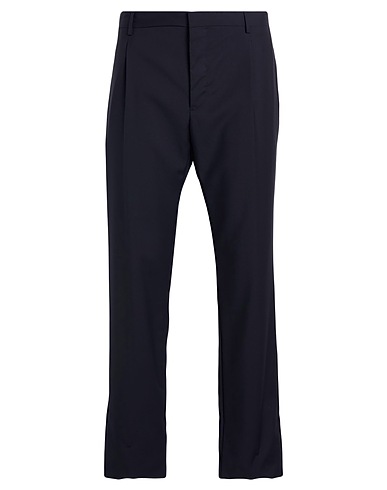 VALENTINO GARAVANI Casual trouser Midnight blue 100% Virgin Wool