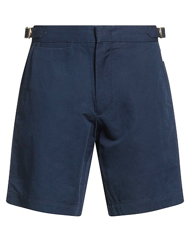 ORLEBAR BROWN Shorts & Bermudas Marineblau 52% Leinen, 48% Baumwolle
