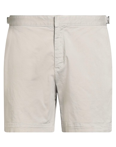 ORLEBAR BROWN Shorts & Bermuda Light grey 97% Cotton, 3% Elastane