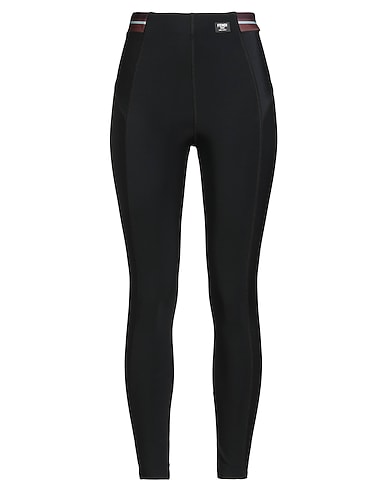 FENDI Leggings Black 86% Polyamide, 14% Elastane