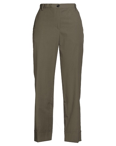 MASSIMO ALBA Casual pants Military green 100% Cotton