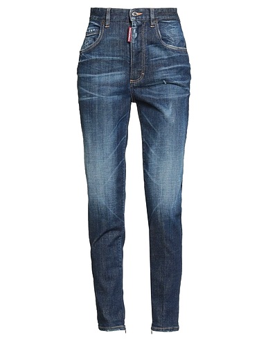 DSQUARED2 Denim trousers Blue 93% Cotton, 4% Polyester, 3% Elastane