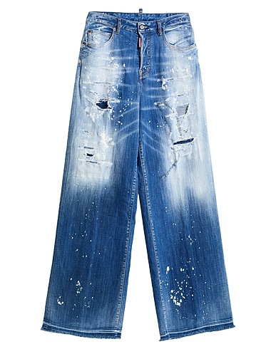 DSQUARED2 Denim trousers Blue 98% Cotton, 2% Elastane