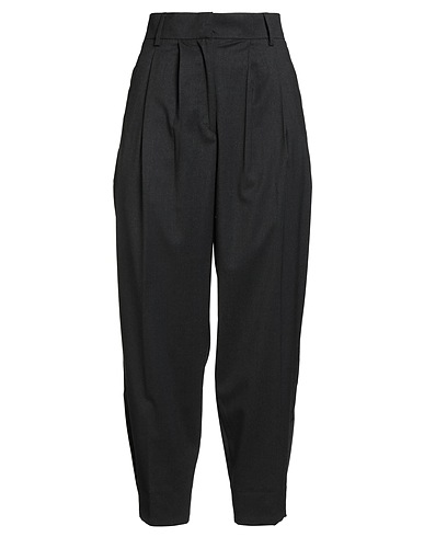 MOORER Casual pants Grey 96% Virgin Wool, 4% Elastane