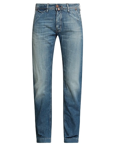 JACOB COHЁN Denim trousers PREMIUM Blue 100% Cotton