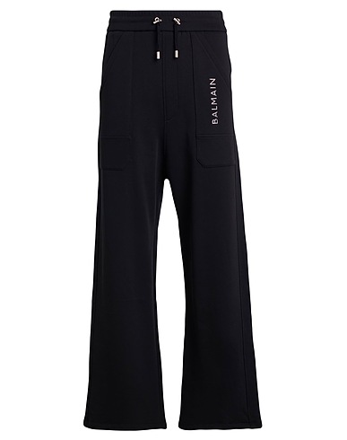 BALMAIN Casual trouser Black 100% Cotton