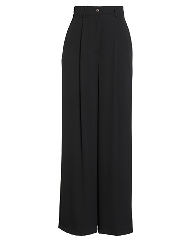 TENSIONE IN Casual trouser Black 96% Polyester, 4% Elastane