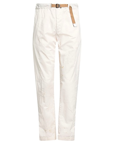 WHITE SAND Casual pants 97% Cotton, 3% Elastane