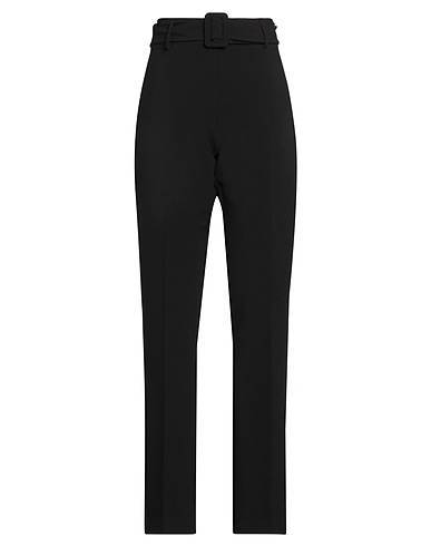 CORTE dei GONZAGA Casual pants Black 78% Polyester, 17% Viscose, 5% Elastane