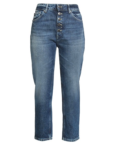 DONDUP Denim pants Blue 100% Cotton