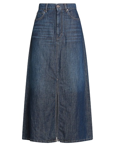 WEEKEND MAX MARA Jupe en jean 58% Coton, 42% Lin