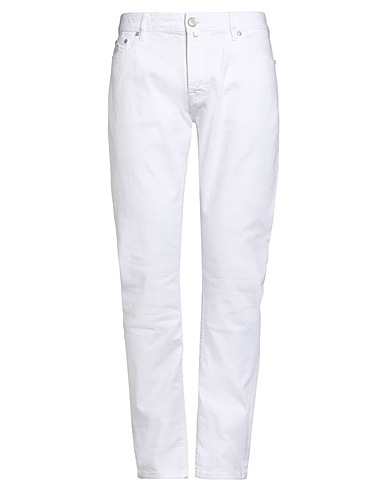 MOORER Jeans Weiß 98% Baumwolle, 2% Elastan