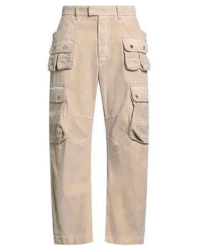 DSQUARED2 Casual pants Beige 98% Cotton, 2% Elastane
