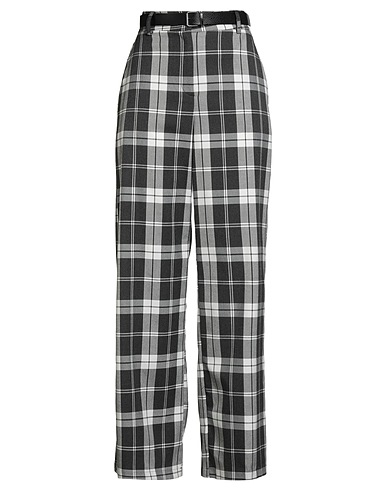 MOTEL Casual trouser White 65% Polyester, 32% Viscose, 3% Elastane