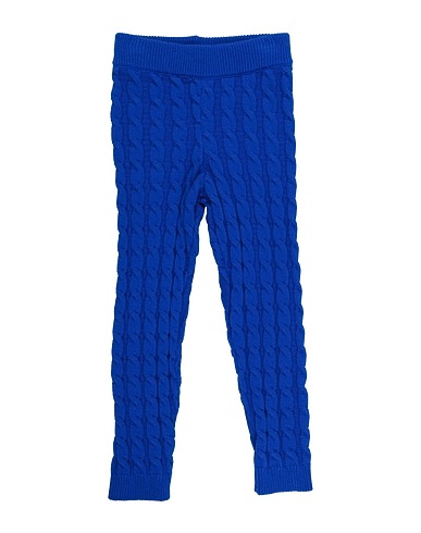 MARIUCCIA Casual trouser Bright blue 70% Acrylic, 30% Wool