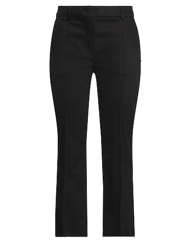 SPORTMAX Casual pants Black 97% Cotton, 3% Elastane