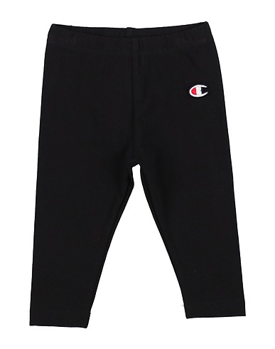 CHAMPION Leggings Black 95% Cotton, 5% Elastane