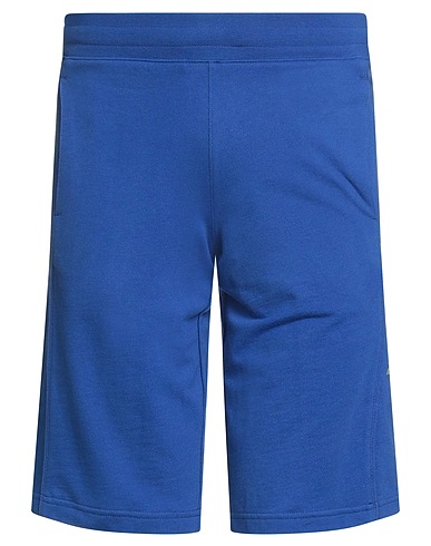 EA7 Shorts de sport 100% Coton, Élasthanne