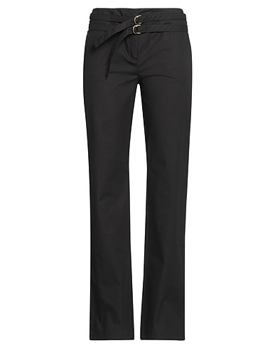 MARELLA Casual pants Black 95% Cotton, 5% Elastane