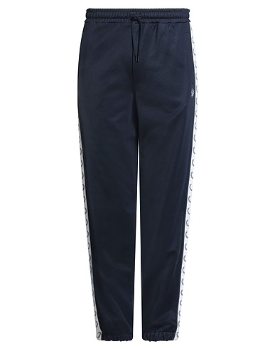 FRED PERRY Casual pants Navy 54% Recycled polyester, 46% Cotton