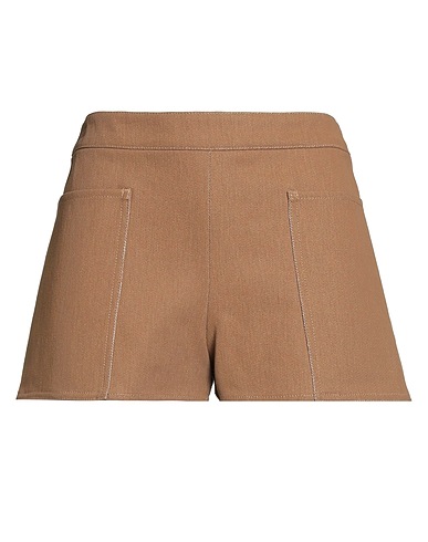 MAX MARA Shorts & Bermuda SFILATA Camel 100% Cotton