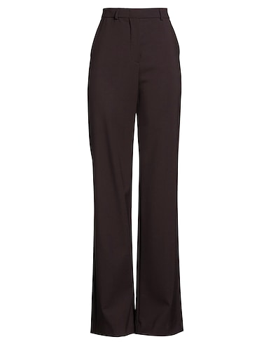SPORTMAX Casual trouser Plum 100% Virgin Wool