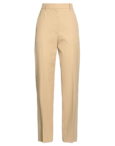 MAX MARA Casual trouser Sand 54% Viscose, 46% Cotton