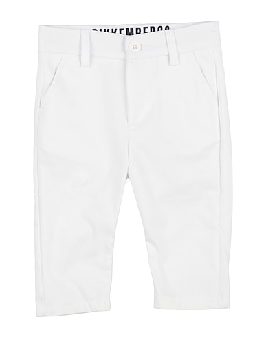 BIKKEMBERGS Pantalone Bianco 71% Cotone, 26% Poliammide, 3% Fibre elastiche