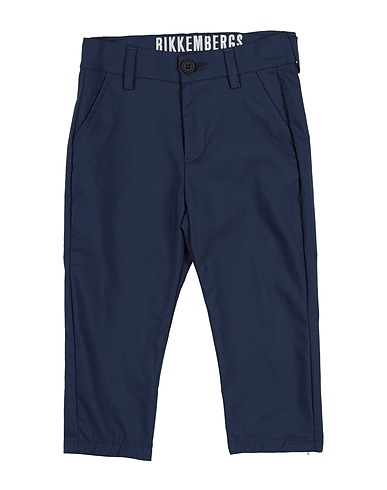 BIKKEMBERGS Casual trouser Midnight blue 71% Cotton, 26% Polyamide, 3% Elastic fibres