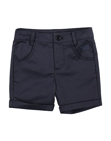 BIKKEMBERGS Shorts & Bermuda Blu notte 50% Cotone, 50% Poliestere