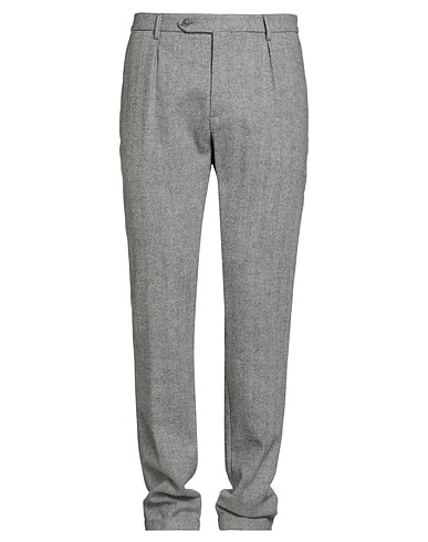 HACKETT Casual pants Grey 60% Virgin Wool, 40% Polyester