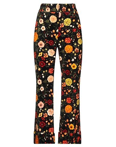 LA DOUBLE J Casual trouser Black 100% Cotton