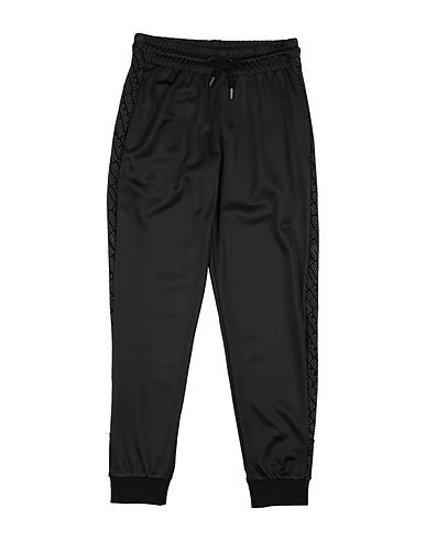 BIKKEMBERGS Pantalone Nero 85% Cotone, 15% Poliestere