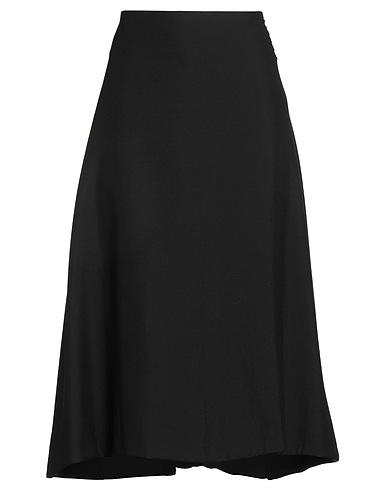 MARNI Midi skirt Black 100% Virgin Wool