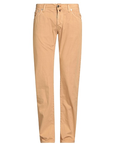 JACOB COHЁN Pantaloni jeans Cammello 100% Cotone