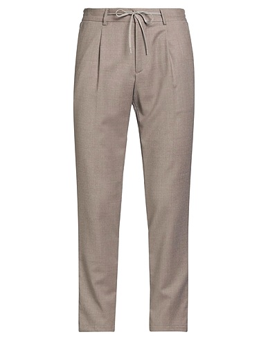 PAOLONI Повседневные брюки 99% Натуральная шерсть, 1% Эластан