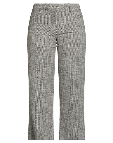 'S MAX MARA Casual trouser Black 68% Cotton, 10% Acrylic, 9% Viscose, 9% Polyester, 4% Polyamide