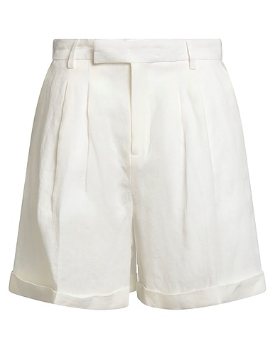 BRIGLIA 1949 Shorts & Bermudas Weiß 100% Leinen