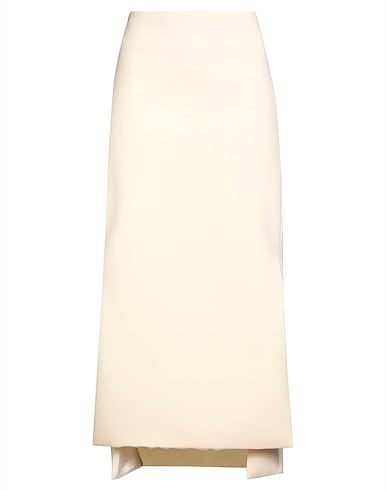 SPORTMAX Midi skirt Ivory 55% Polyester, 45% Virgin Wool